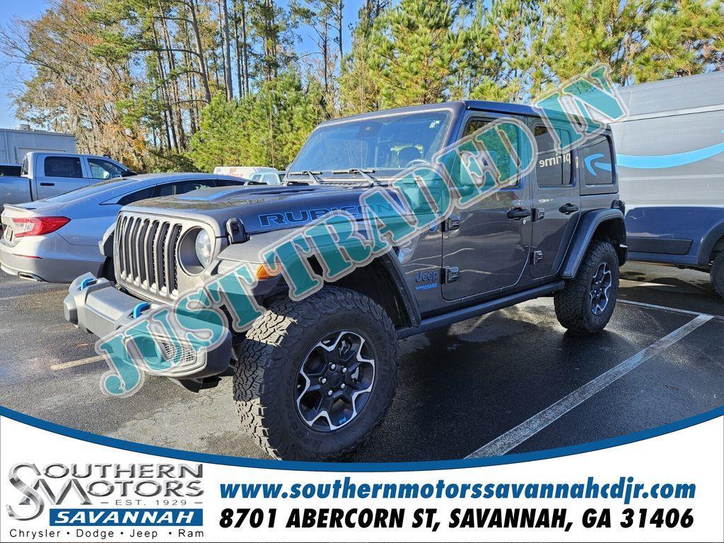 used 2021 Jeep Wrangler Unlimited 4xe car, priced at $34,638