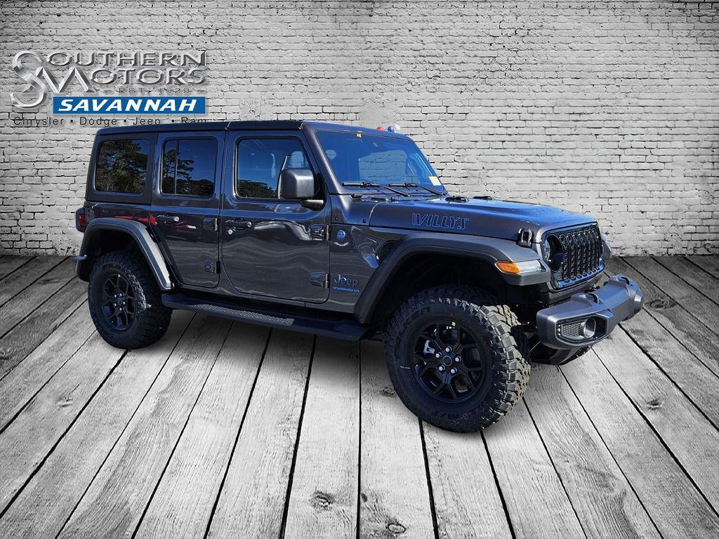 new 2025 Jeep Wrangler 4xe car