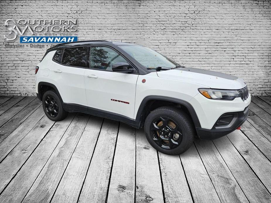 used 2023 Jeep Compass car, priced at $25,590