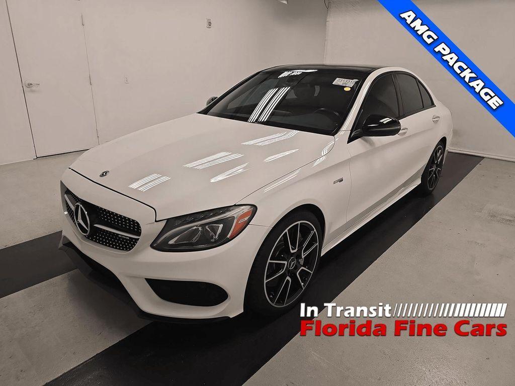 used 2018 Mercedes-Benz AMG C 43 car, priced at $24,999