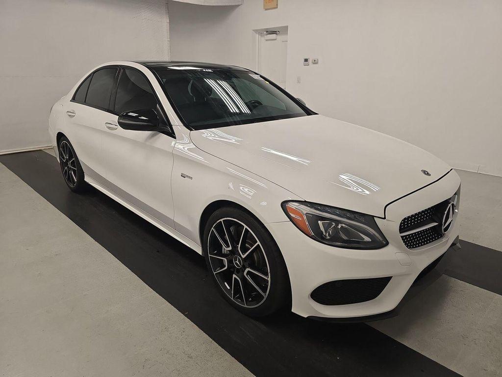 used 2018 Mercedes-Benz AMG C 43 car, priced at $24,999