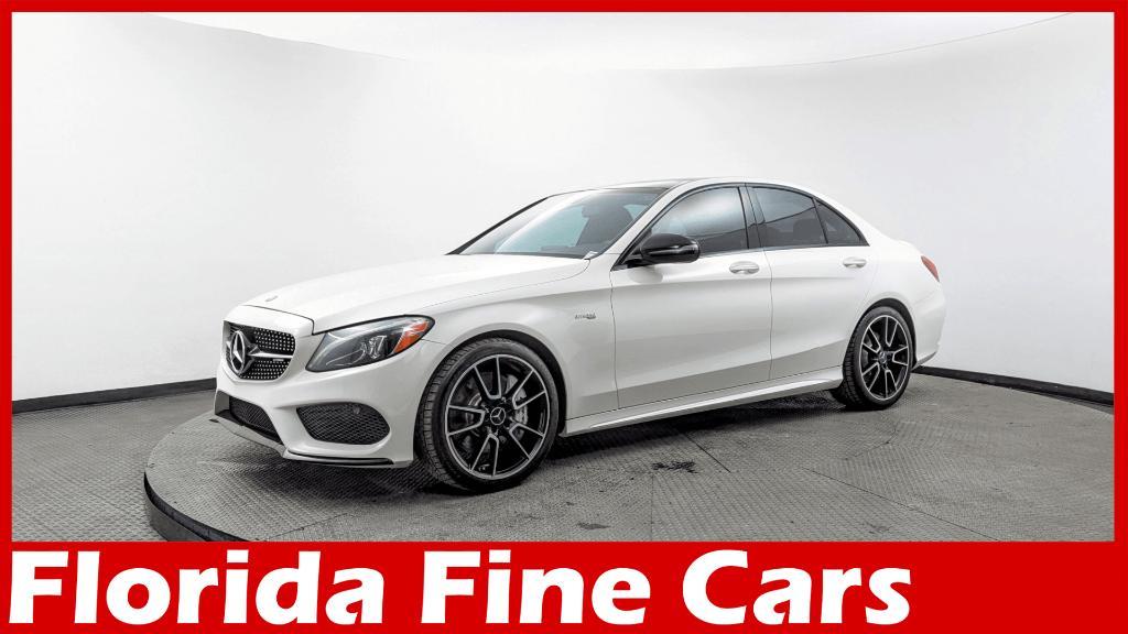 used 2018 Mercedes-Benz AMG C 43 car, priced at $24,999