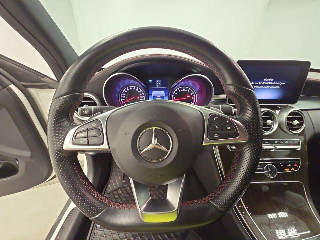 used 2018 Mercedes-Benz AMG C 43 car, priced at $24,999