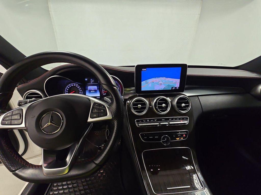 used 2018 Mercedes-Benz AMG C 43 car, priced at $24,999