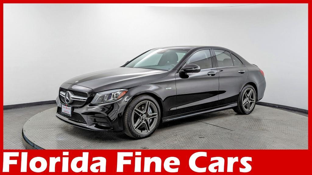 used 2020 Mercedes-Benz AMG C 43 car, priced at $34,699