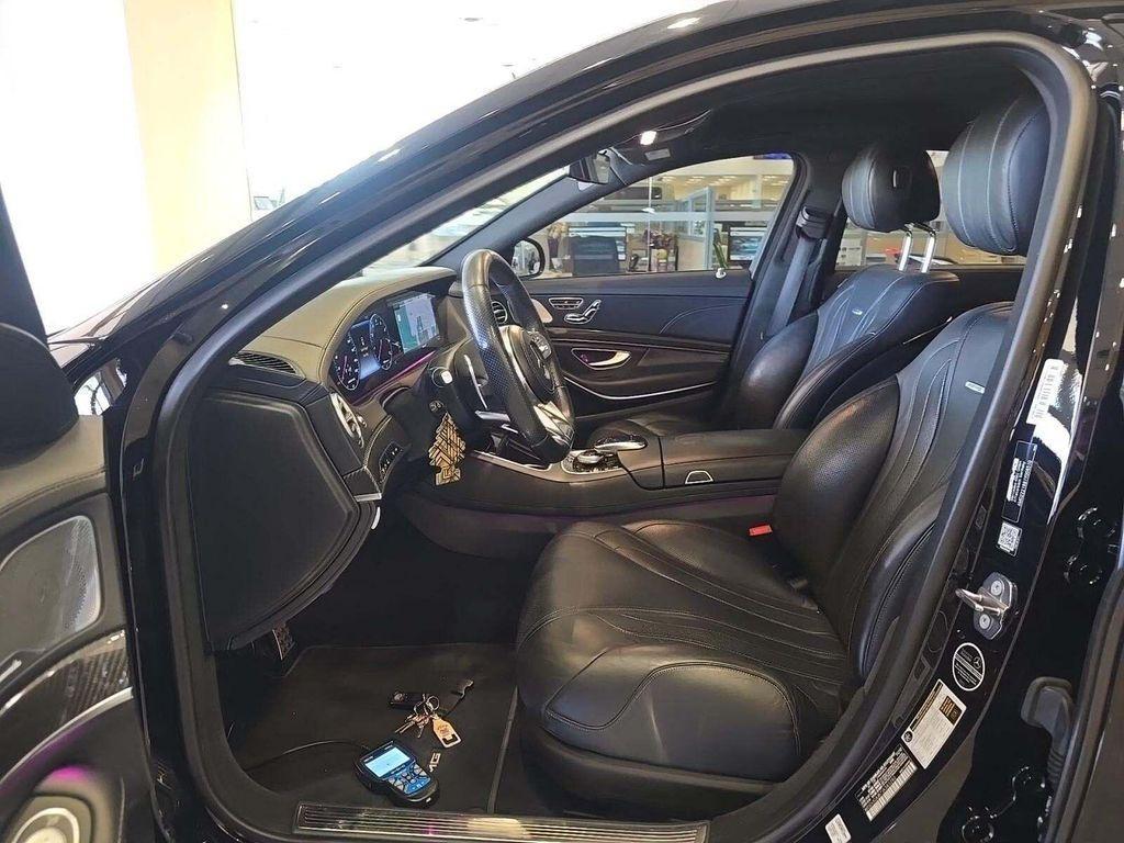 used 2018 Mercedes-Benz AMG S 63 car, priced at $51,989