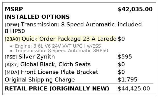 used 2023 Jeep Grand Cherokee car, priced at $23,499