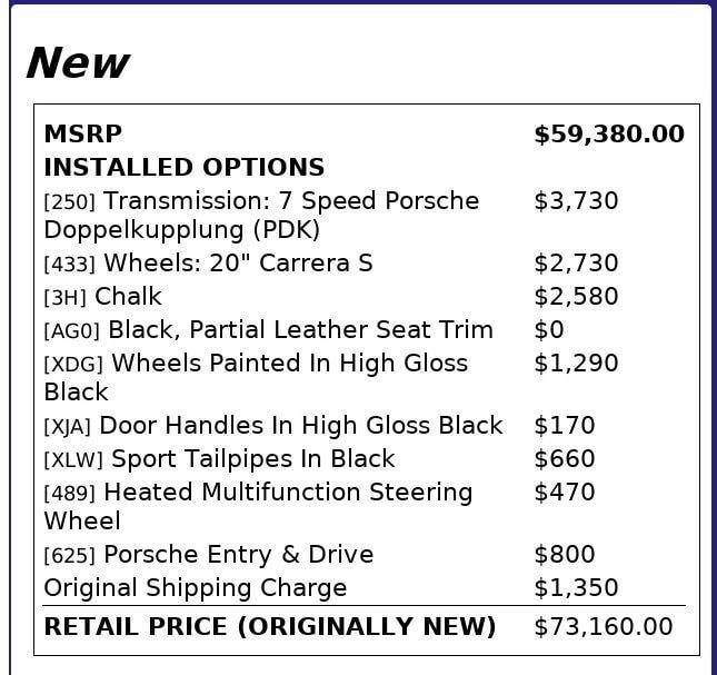 used 2021 Porsche 718 Cayman car, priced at $57,999