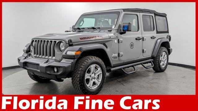used 2018 Jeep Wrangler Unlimited car, priced at $23,999