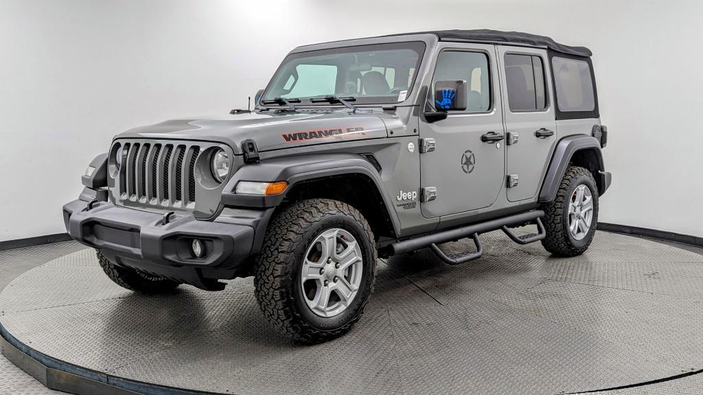 used 2018 Jeep Wrangler Unlimited car, priced at $23,699