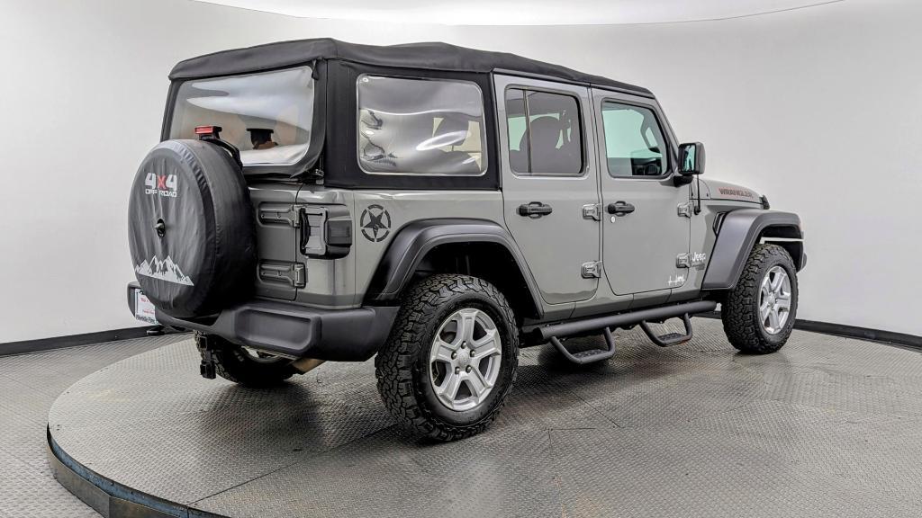 used 2018 Jeep Wrangler Unlimited car, priced at $23,799