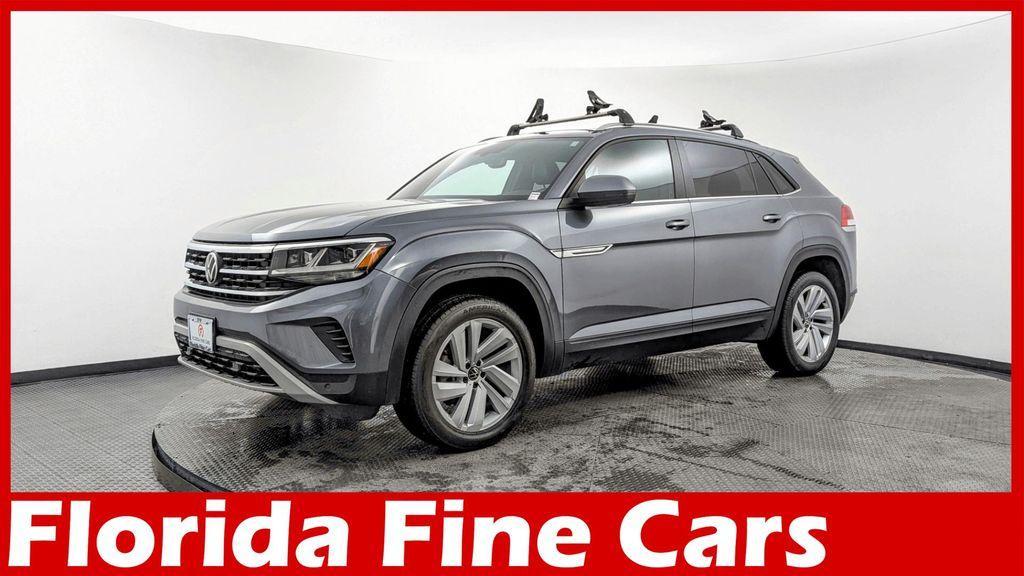 used 2021 Volkswagen Atlas Cross Sport car, priced at $18,499