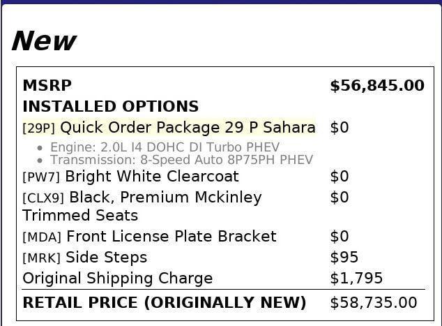 used 2023 Jeep Wrangler 4xe car, priced at $25,299