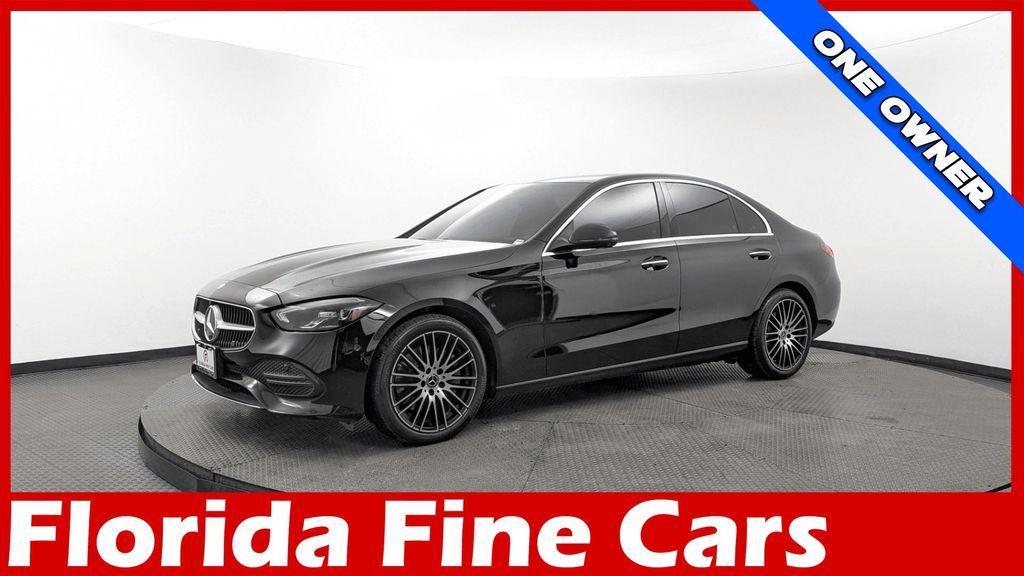 used 2023 Mercedes-Benz C-Class car, priced at $27,998