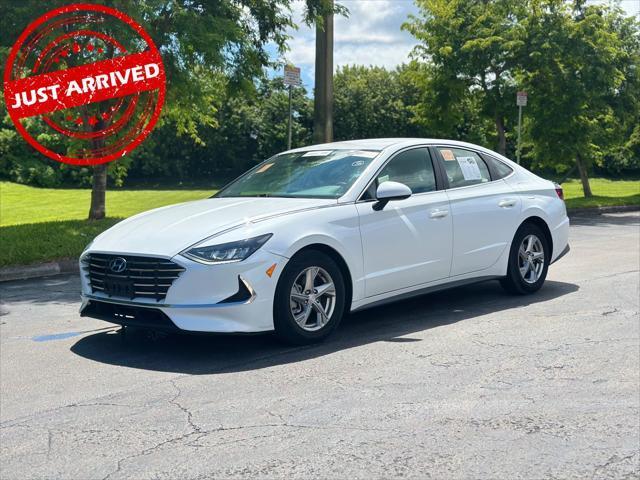 used 2021 Hyundai Sonata car, priced at $14,195