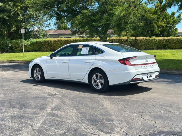 used 2021 Hyundai Sonata car, priced at $14,195