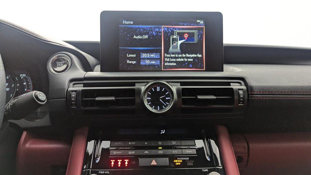 used 2023 Lexus IS 350 car, priced at $36,499