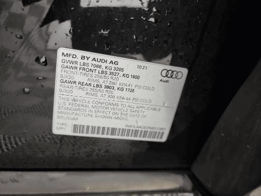 used 2022 Audi e-tron car, priced at $28,999