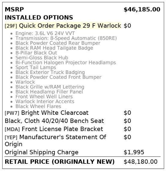 used 2024 Ram 1500 Classic car, priced at $25,699