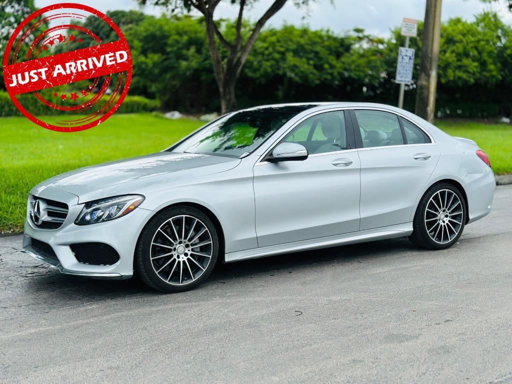 used 2015 Mercedes-Benz C-Class car, priced at $16,999