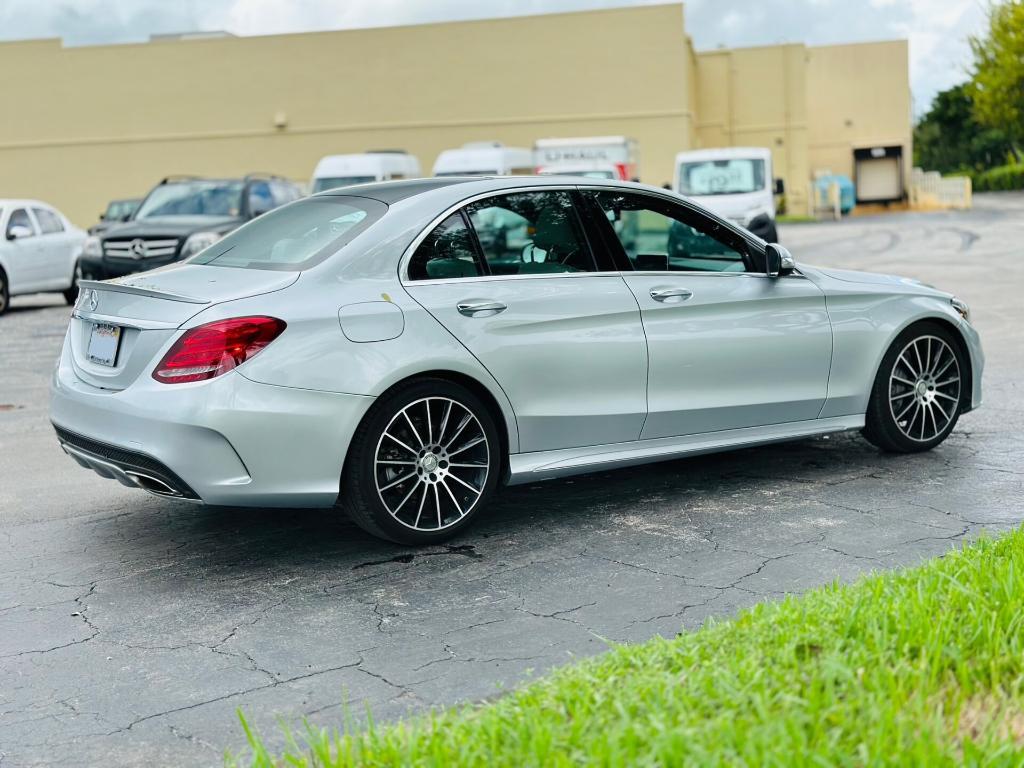 used 2015 Mercedes-Benz C-Class car, priced at $16,999