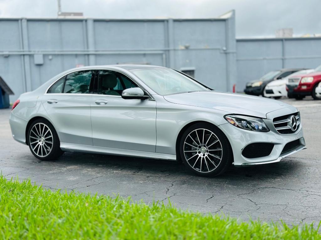 used 2015 Mercedes-Benz C-Class car, priced at $16,999