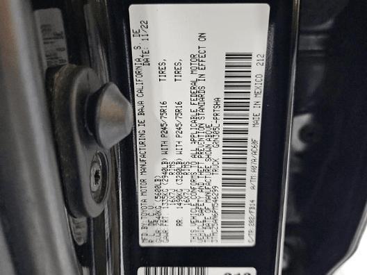 used 2023 Toyota Tacoma car, priced at $29,899
