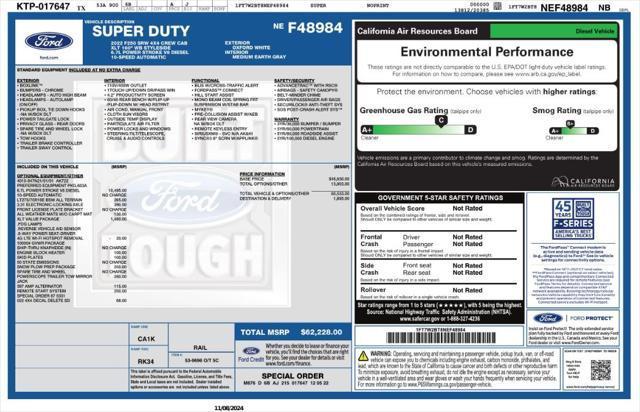 used 2022 Ford F-250 car, priced at $46,499