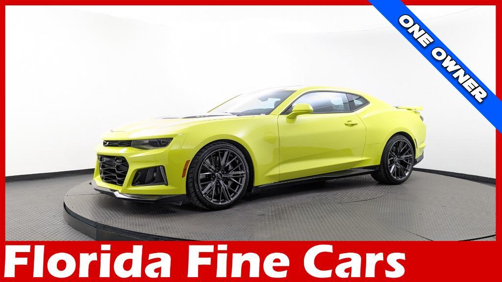 used 2021 Chevrolet Camaro car, priced at $58,998