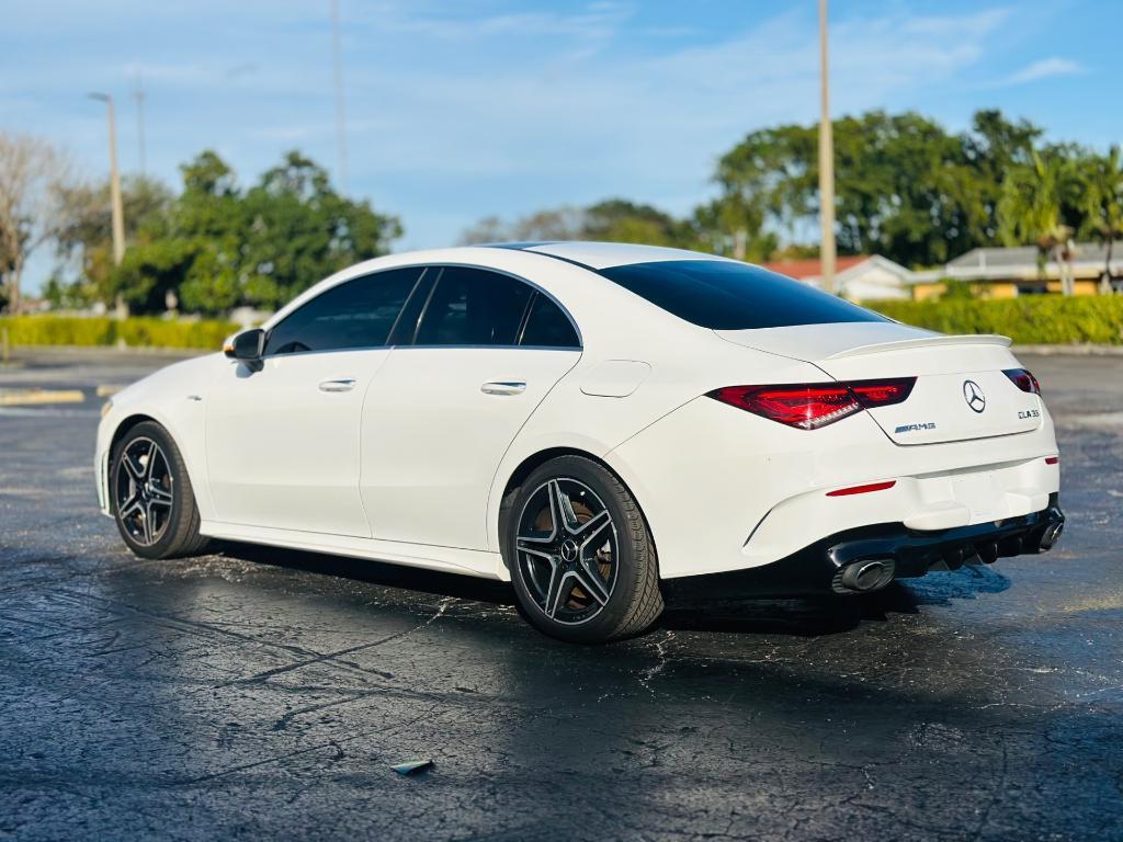 used 2021 Mercedes-Benz AMG CLA 35 car, priced at $30,999