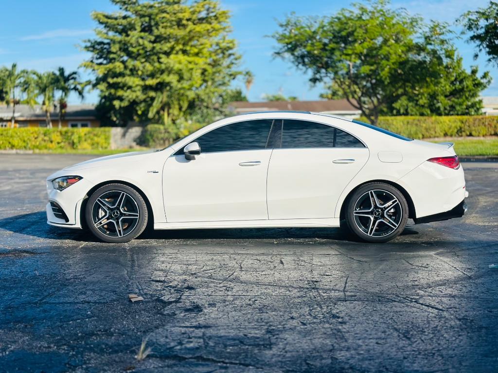 used 2021 Mercedes-Benz AMG CLA 35 car, priced at $30,999