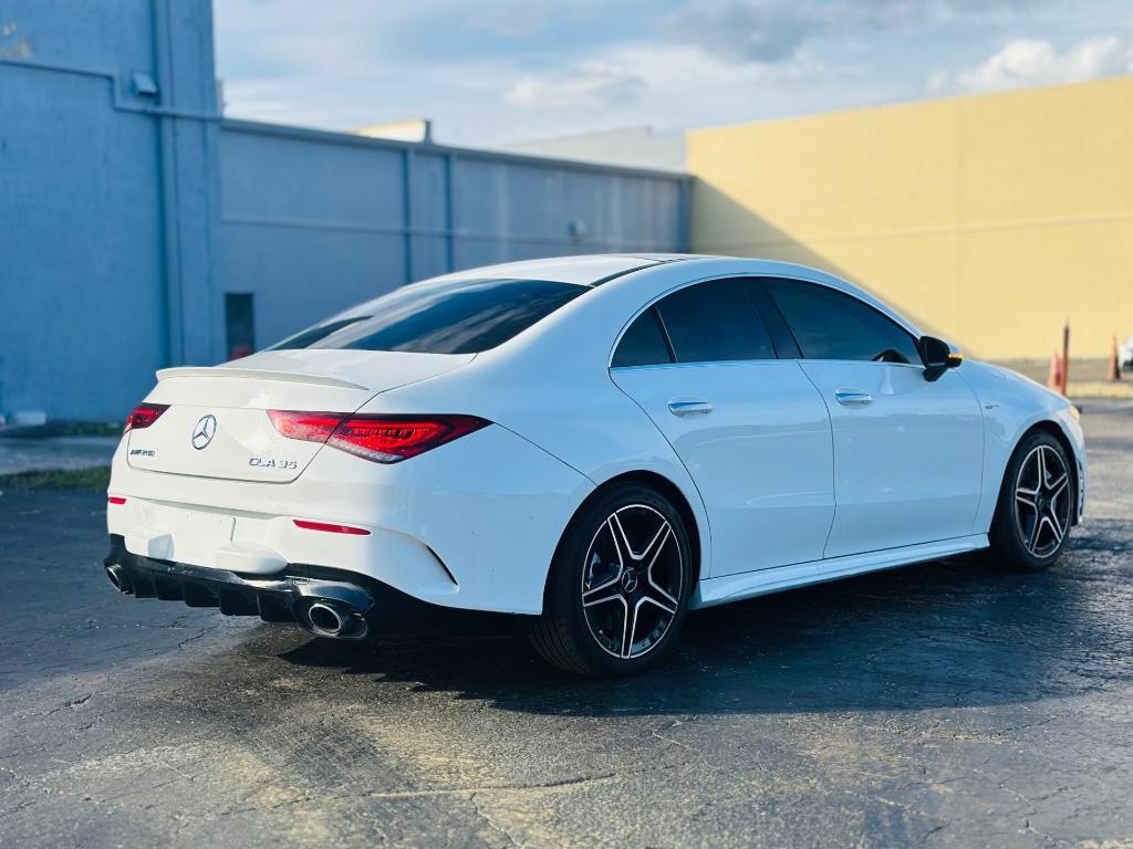 used 2021 Mercedes-Benz AMG CLA 35 car, priced at $30,999