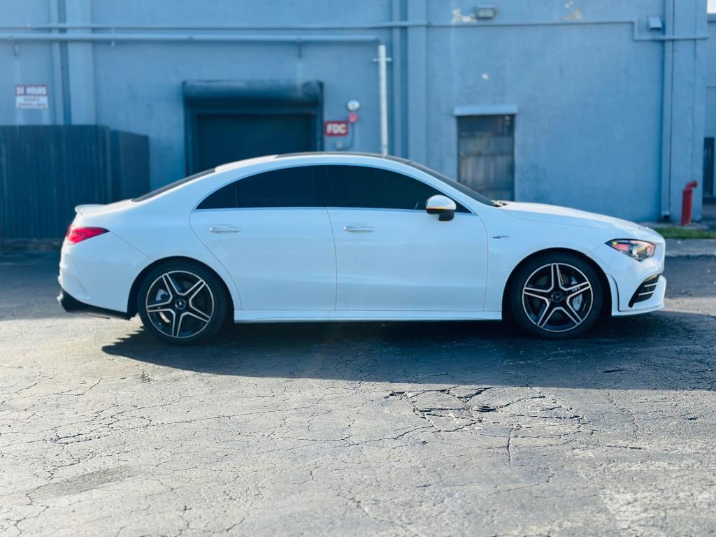 used 2021 Mercedes-Benz AMG CLA 35 car, priced at $30,999