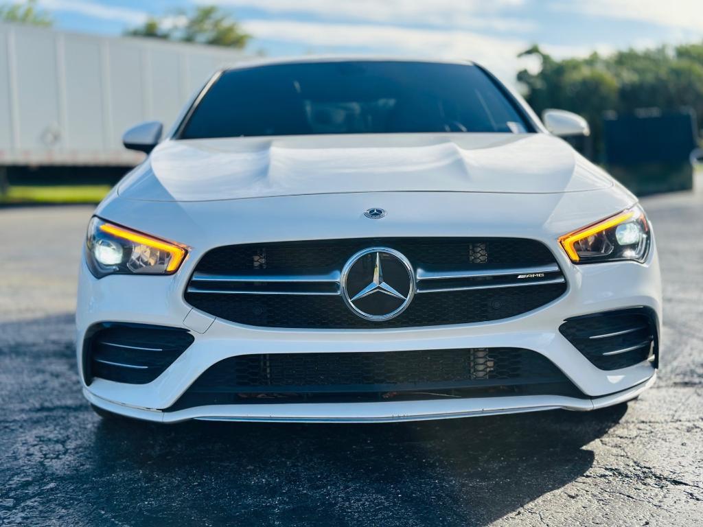 used 2021 Mercedes-Benz AMG CLA 35 car, priced at $30,999