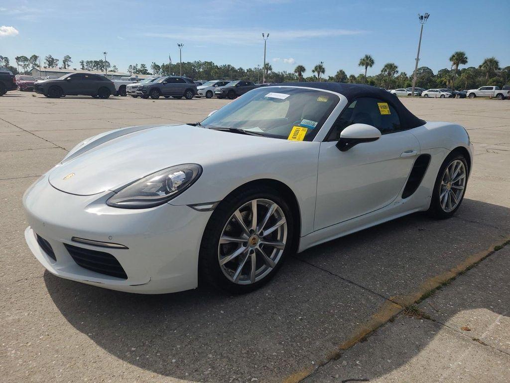 used 2017 Porsche 718 Boxster car, priced at $32,999