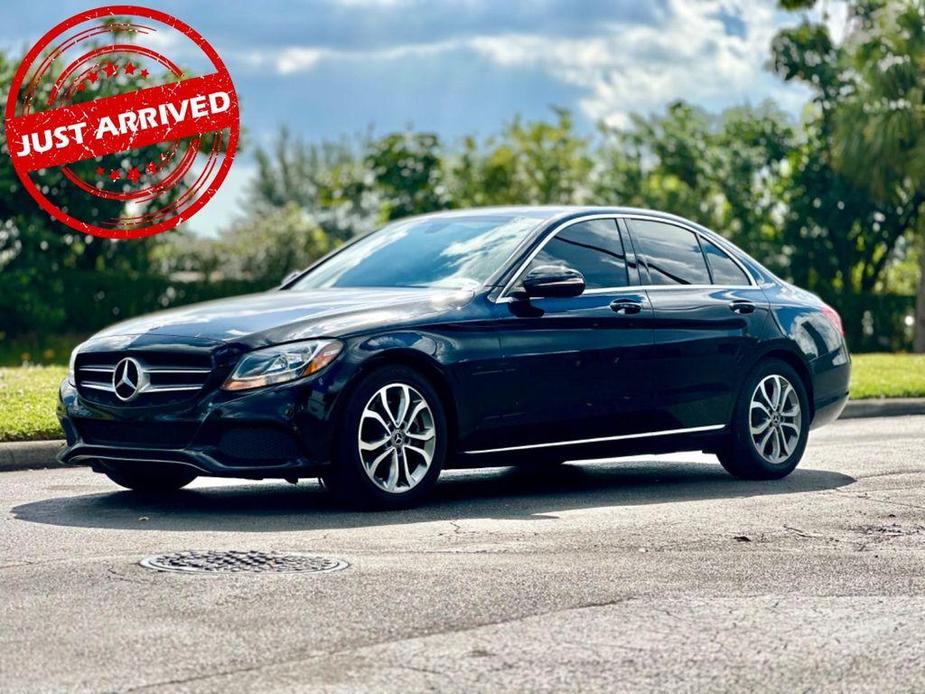 used 2018 Mercedes-Benz C-Class car, priced at $12,999