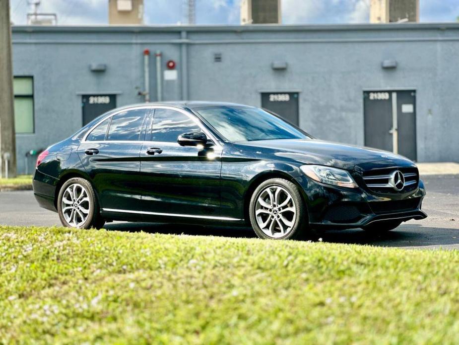 used 2018 Mercedes-Benz C-Class car, priced at $12,999