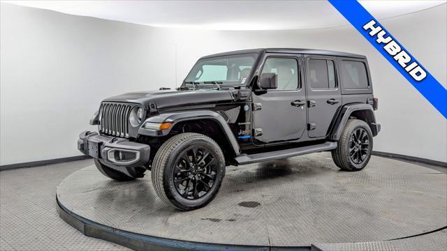 used 2021 Jeep Wrangler Unlimited 4xe car, priced at $33,250