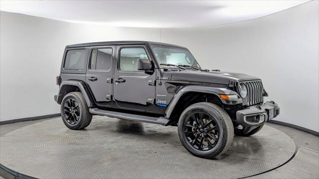 used 2021 Jeep Wrangler Unlimited 4xe car, priced at $33,250