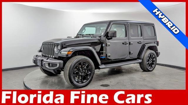 used 2021 Jeep Wrangler Unlimited 4xe car, priced at $33,250