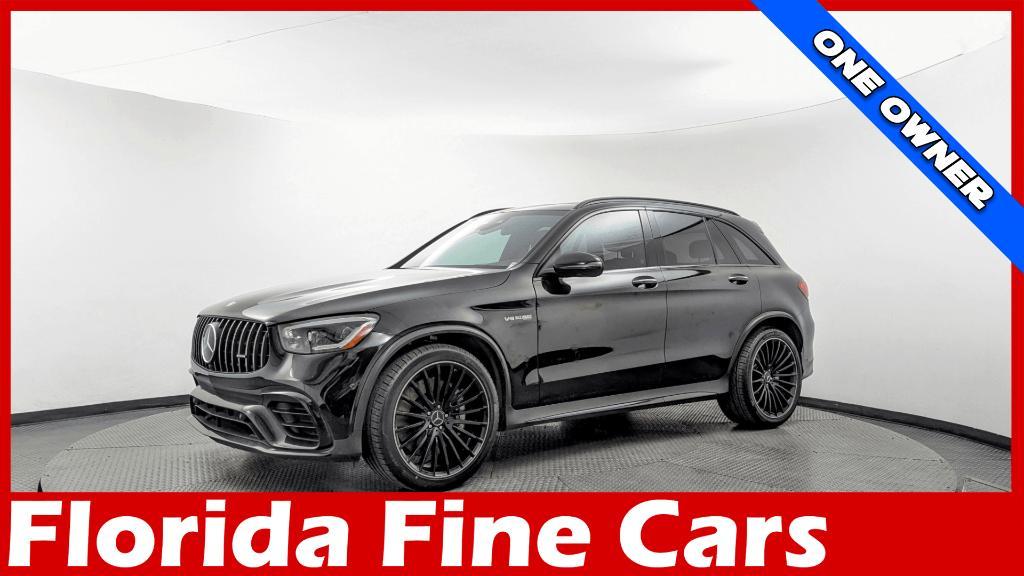 used 2021 Mercedes-Benz AMG GLC 63 car, priced at $46,999