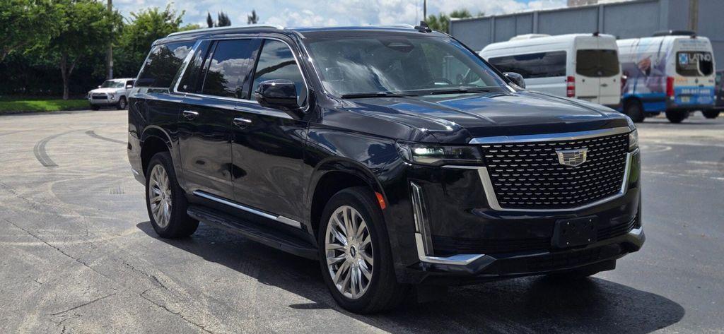 used 2021 Cadillac Escalade ESV car, priced at $46,499