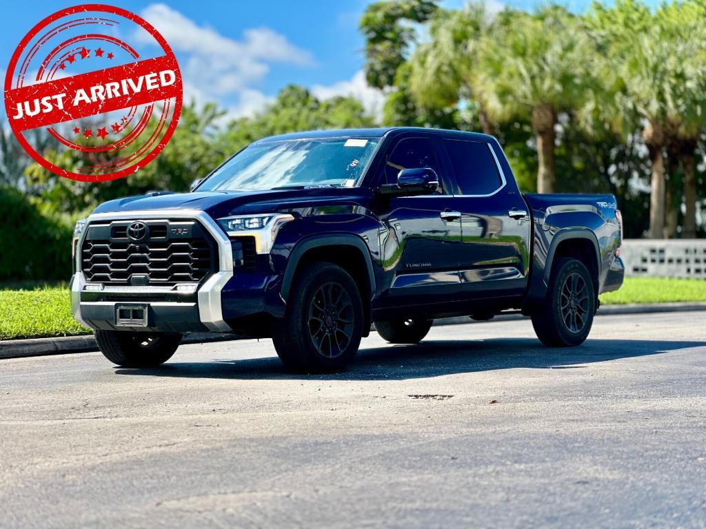 used 2022 Toyota Tundra Hybrid car, priced at $43,999