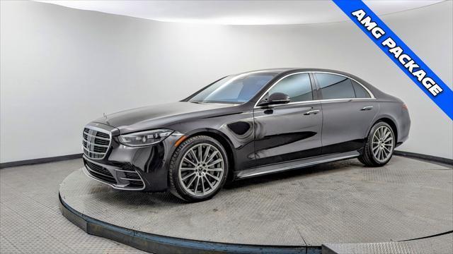 used 2022 Mercedes-Benz S-Class car, priced at $63,999