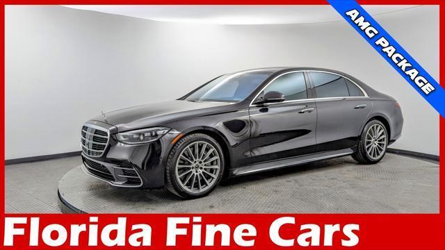 used 2022 Mercedes-Benz S-Class car, priced at $63,999