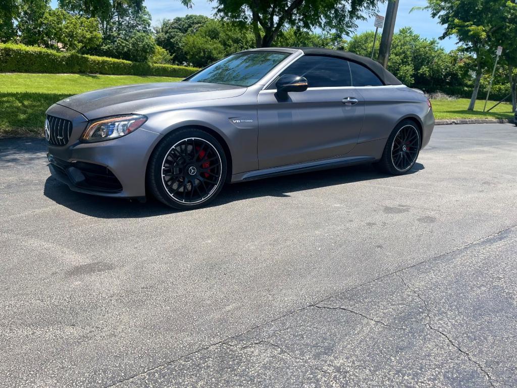 used 2020 Mercedes-Benz AMG C 63 car, priced at $42,999