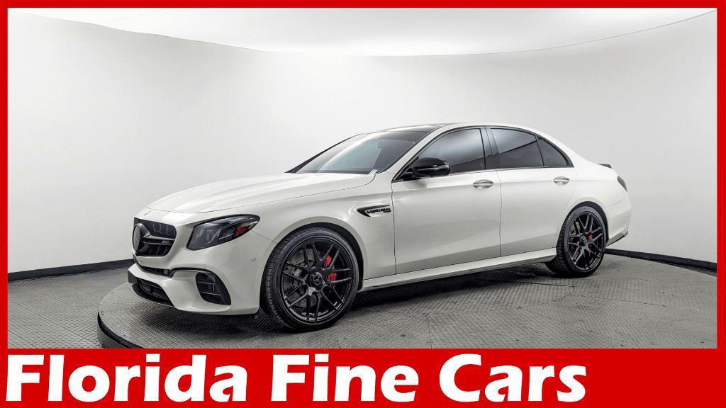 used 2019 Mercedes-Benz AMG E 63 car, priced at $57,499