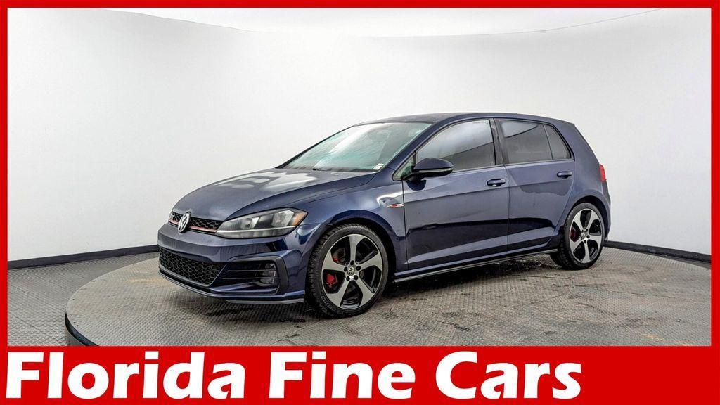 used 2018 Volkswagen Golf GTI car, priced at $14,999