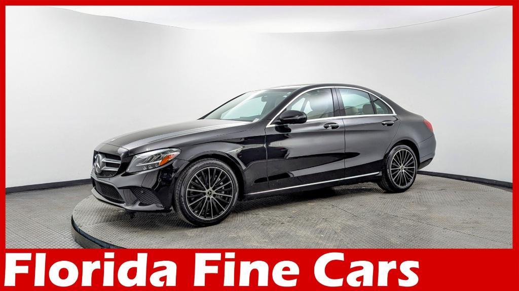 used 2021 Mercedes-Benz C-Class car, priced at $23,999