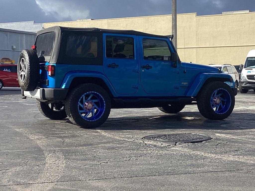 used 2015 Jeep Wrangler Unlimited car, priced at $17,499